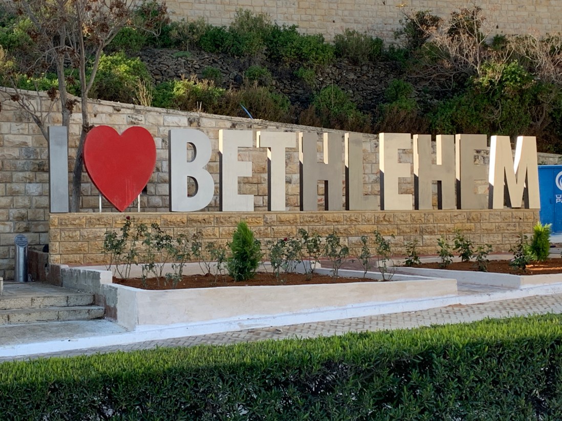 Beth Sign In Christmas in Bethlehem: Part I – Solo in the Holy Land